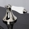 Kingston Brass KC7066PL Vintage 8" Widespread Bathroom Faucet, Polished Nickel KC7066PL - alternate 5